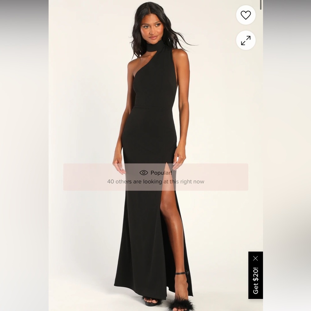 Elegant Black Evening Dress
